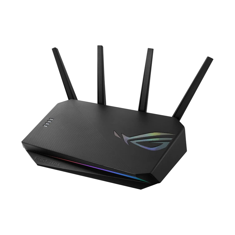 ASUS ROG Strix GS-AX5400 Gaming Combinable Router (Tethering as 4G and 5G Router Replacement, Ai Mesh WLAN System, WiFi 6 AX5400, PS5 Compatible, Gaming Engine with Aura RGB, Gigabit LAN)