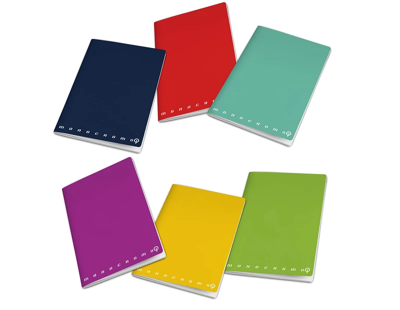 Pigna Maxi Pack of 10 Monochrome QI Notebooks