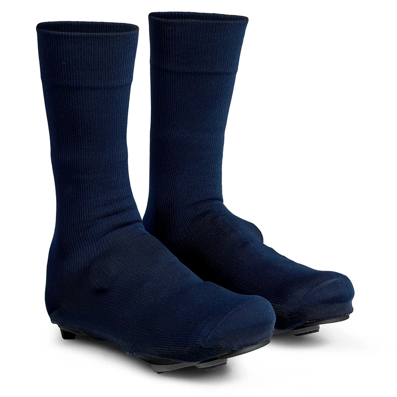 GripGrab Flandrien Waterproof Knitted Road Cycling Shoe Covers High Cut Windproof Insulating Zipperless Aero Overshoes - Image 1