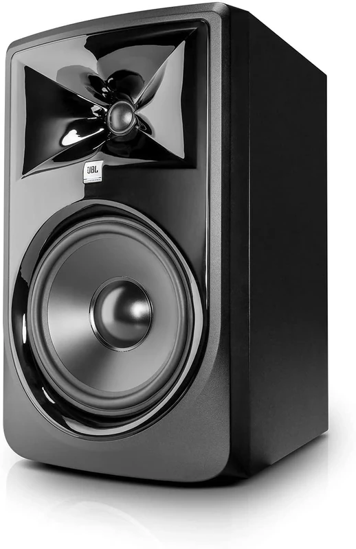 JBL 308P MKII Powered Two Way Active Studio Reference Monitor – 8” Woofer and 1” Tweeter, next gen transducers, stunning detail, precise imaging, wide sweet spot, flexible connectivity – Single Unit