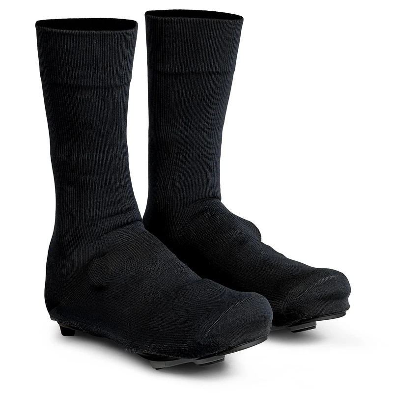 GripGrab Flandrien Waterproof Knitted Road Cycling Shoe Covers High Cut Windproof Insulating Zipperless Aero Overshoes - Image 1