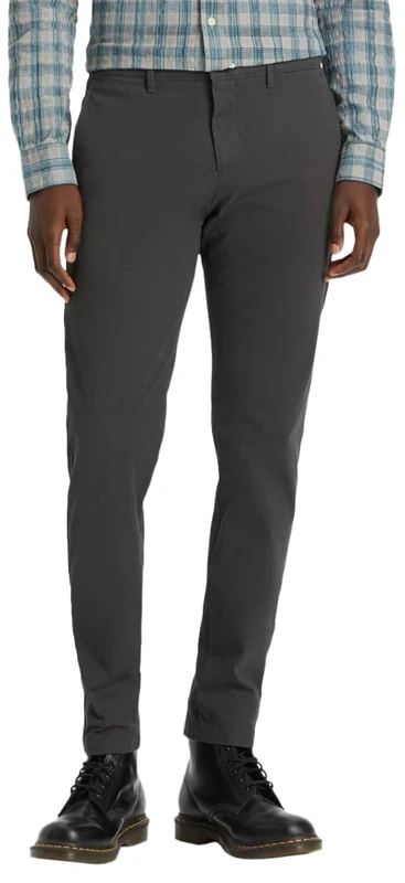 Dockers Men's Smart 360 Flex Chino Tapered Pants, Steelhead, 40W / 32L