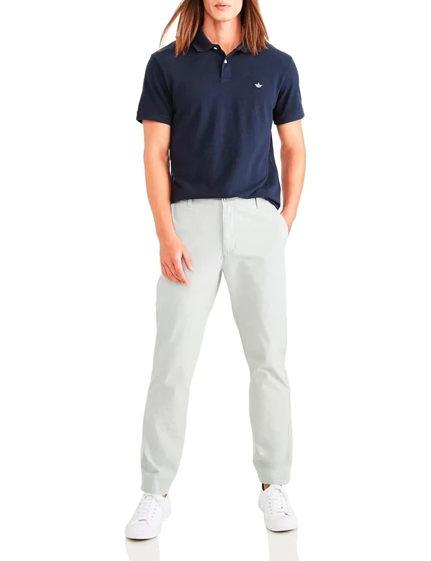 Dockers Men's, BT ULT 360 CHINO Slim Pants, Ash, 46W/ 34L