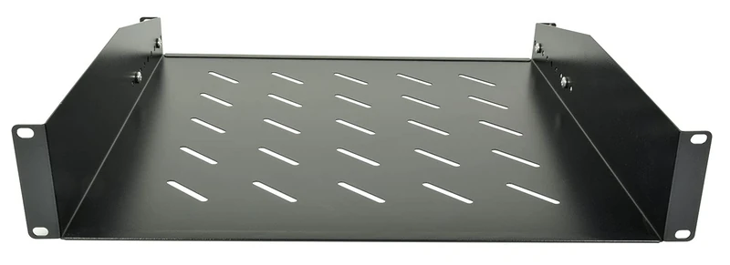 Adastra | 2U Server Rack Vented Support Shelf | 600mm 2U Deep - Image 1