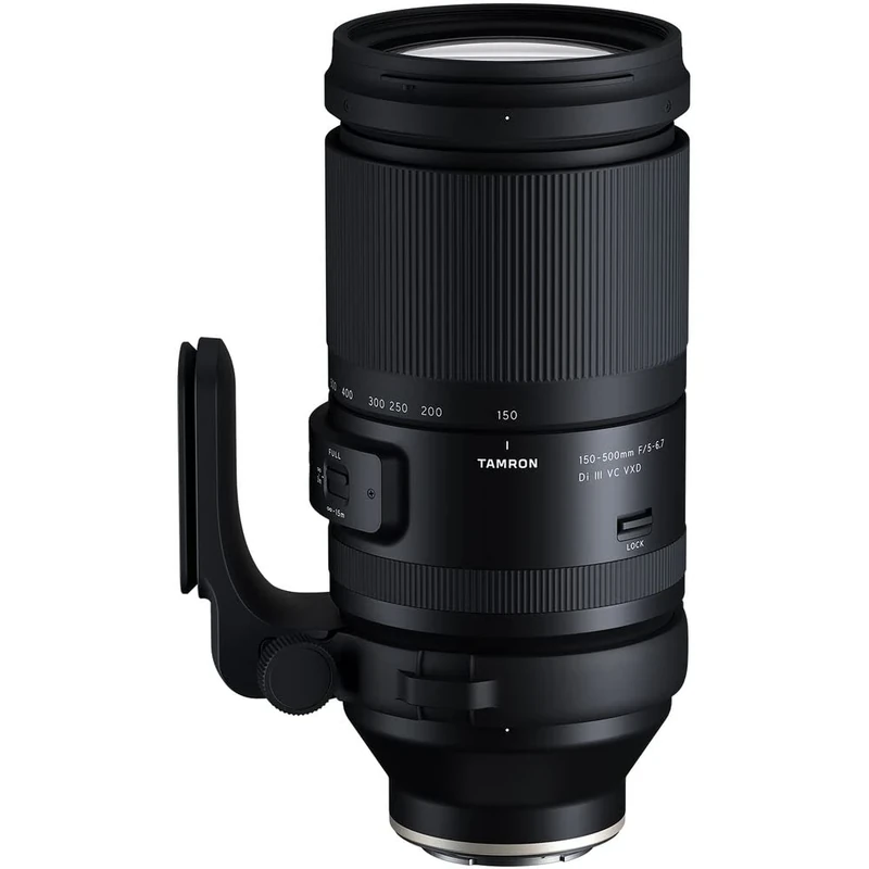 Tamron 150-500mm f/5-6.7 Di III VC VXD Lens for Full Frame Sony Mirrorless Camera Black