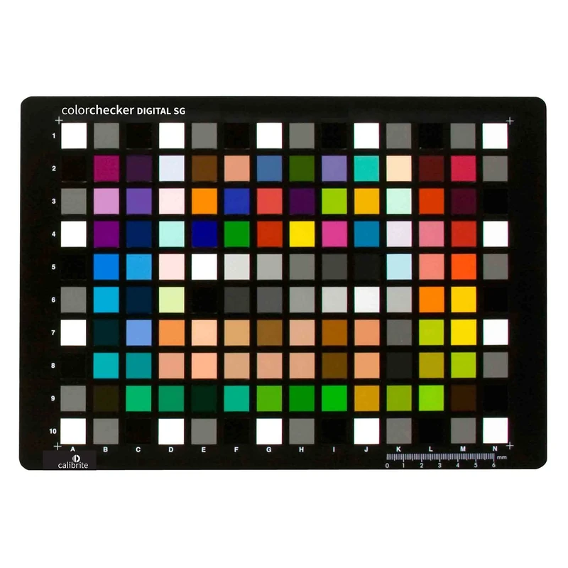 Calibrite ColorChecker Digital SG: Colour Chart for Photography, 140 colour patches, A4