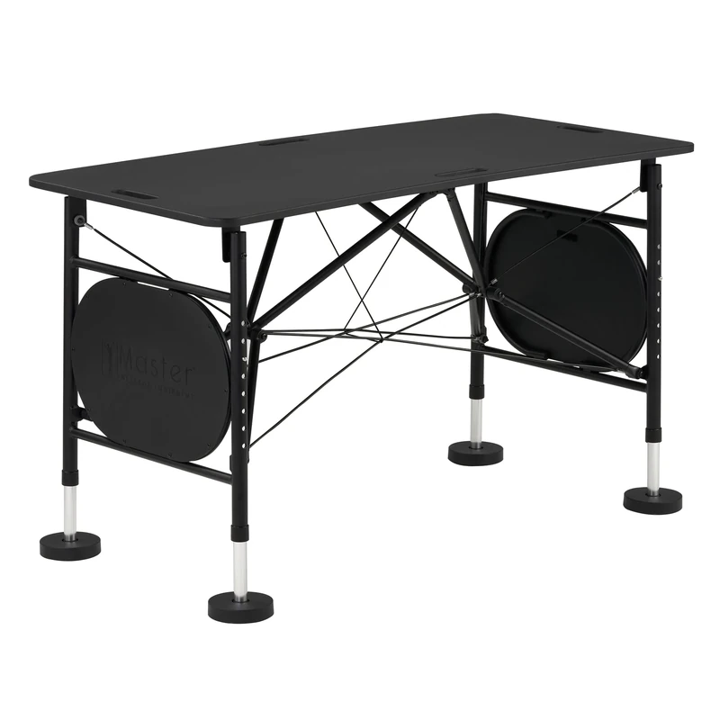 Master Massage Mars Lightweight Portable Sport Massage Treatment Taping Table, Black