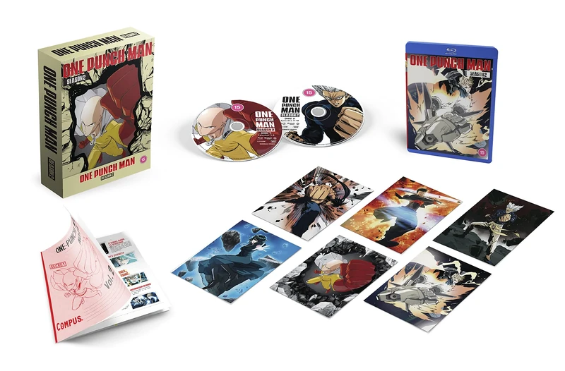 One Punch Man Season 2 (Episodes 1-12 + 6 OVAs) - Limited Edition [Blu-ray]