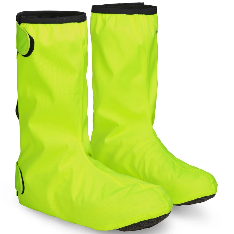 GripGrab DryFoot 2nd Edition Bicycle Rain Overshoes Waterproof Shoe Covers for Everyday Cycling Long Bike Gaiters
