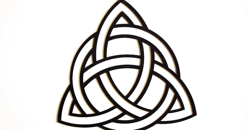 Homemania Decoration Symbol Set 3 – Wall Mounting – Bookshelf – Black Metal, 55 x 0.15 x 53 cm, 55 X 0.15 X 53cm - Image 1