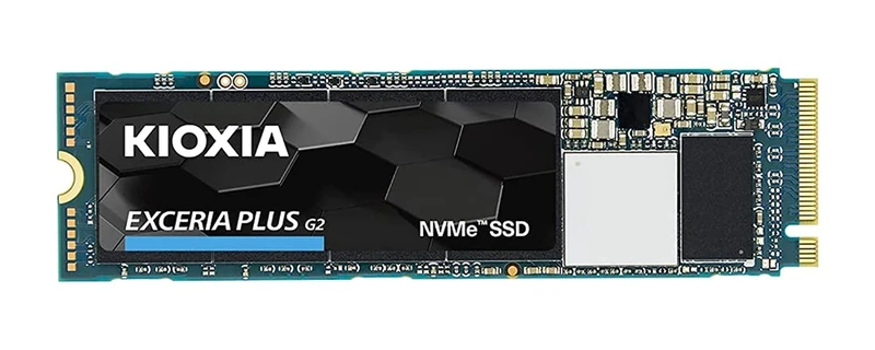 KIOXIA EXCERIA PLUS 500GB NVMe PCIe 3.0 Gen3x4 M.2 SSD