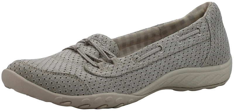 Skechers Women's Breathe Easy Good Influence Sneaker - Stone 9.5
