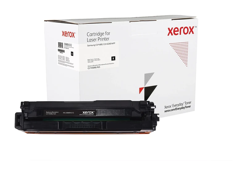 Everyday by Xerox Compatible Samsung CLTK506L Black Toner, High Capacity, Remanufactured, CLT-K506L