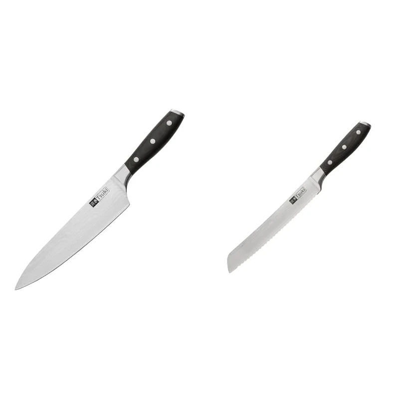 Tsuki Series 7 Four Knife & Universal Block Set