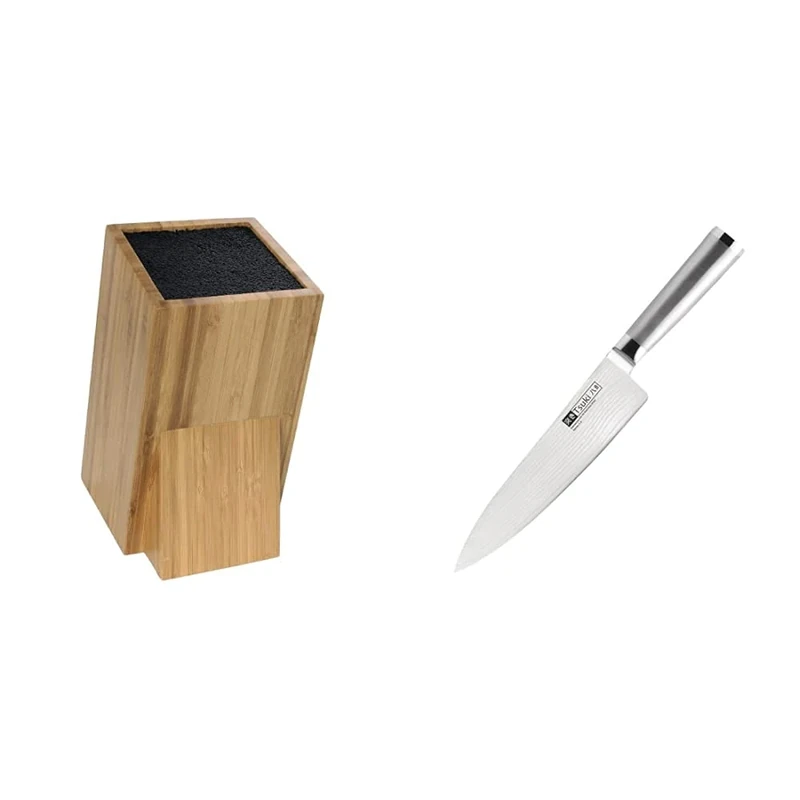 Tsuki Series 8 Four Knife & Universal Block Set