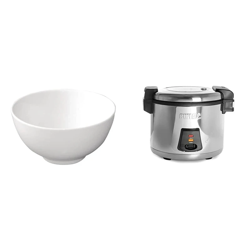 Buffalo Rice Cooker with 12x Olympia Bowls