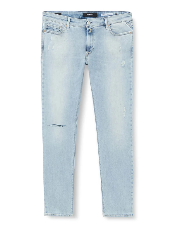 REPLAY Women's Luzien Jeans, 10 Blue Denim, 26W / 32L