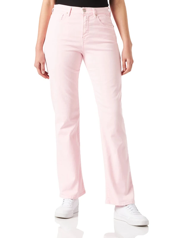 REPLAY Women's Rayah Jeans, 363 Bright Fuchsia, 26W / 30L