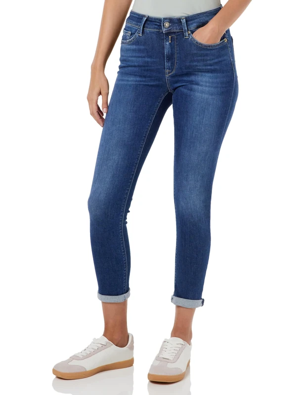 Replay Women's LUZIEN Jeans, 9 Blue Denim, 2330