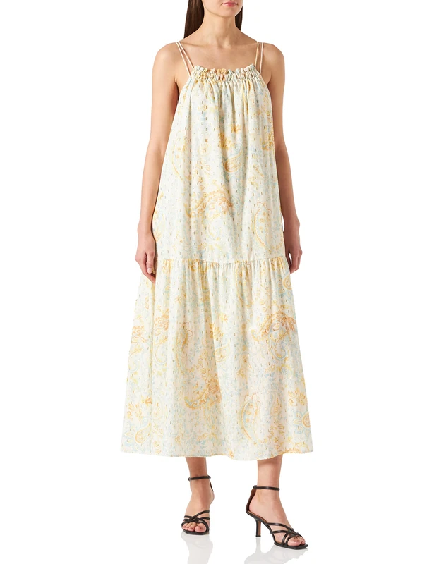 REPLAY Women's W9733 Dress, 10 Multicolour, L