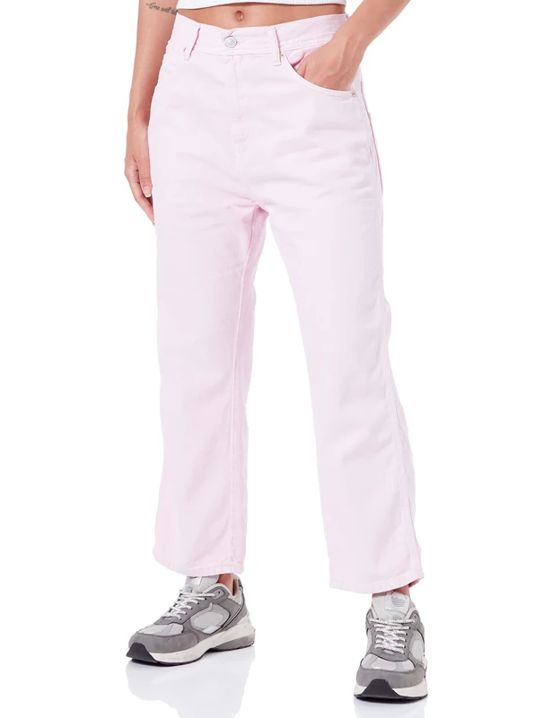 REPLAY Women's Tanya Jeans, 369 Pink, 25