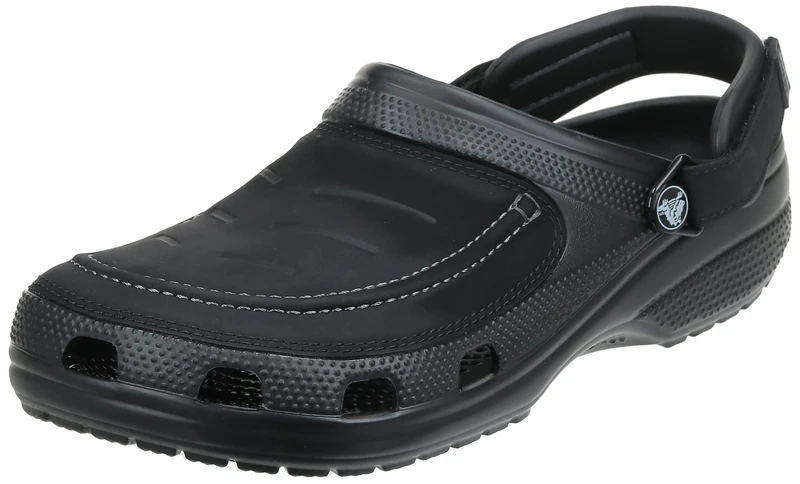 Crocs Men's Yukon Vista Ii Literide Clog, Black/Slate Grey, 8 UK
