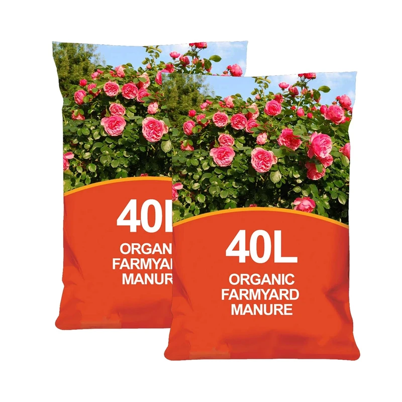 simpahome Essential Nutrients Organic Farmyard Manure - 80L