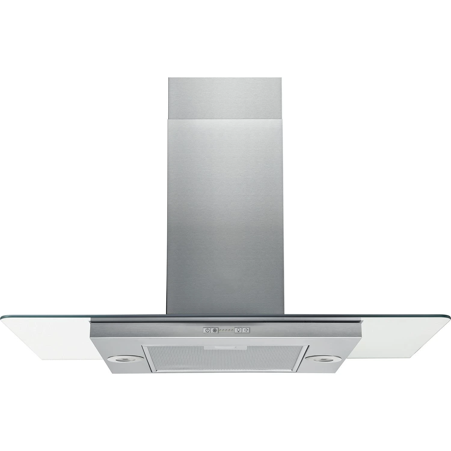 Hotpoint UIF 9.3F LB X Island Mount Cooker Hood Stainless Steel