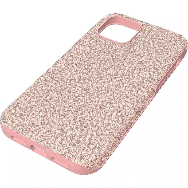 Swarovski High iPhone 12/12 Pro Case, Pink Crystal Smartphone Case from the High Collection