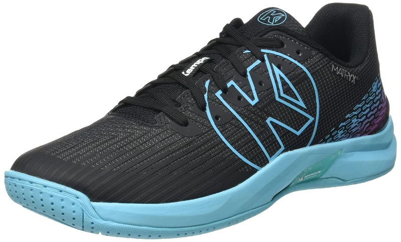 Kempa Attack Two 2.0 Handball Shoes Schwarz/Aqua 8.5