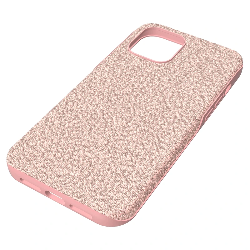Swarovski High iPhone 12 Pro Max Case, Pink Crystal Smartphone Case from the High Collection