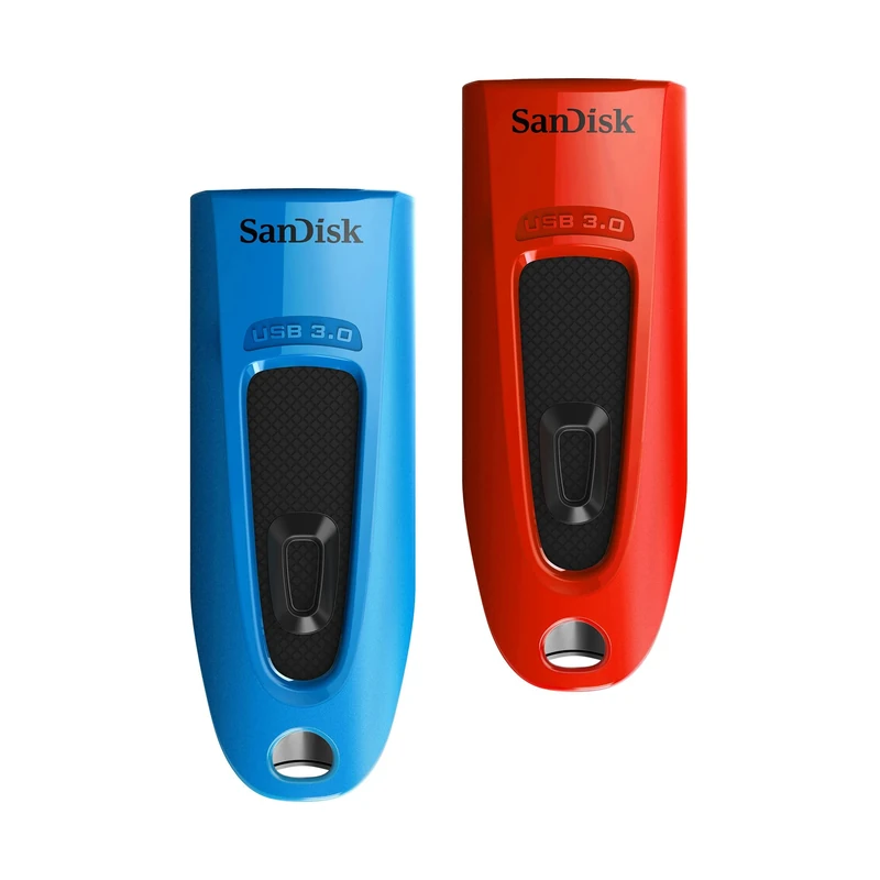 SanDisk Ultra 64GB USB Flash Drive USB 3.0 up to 130MB/s Read - Twin Pack
