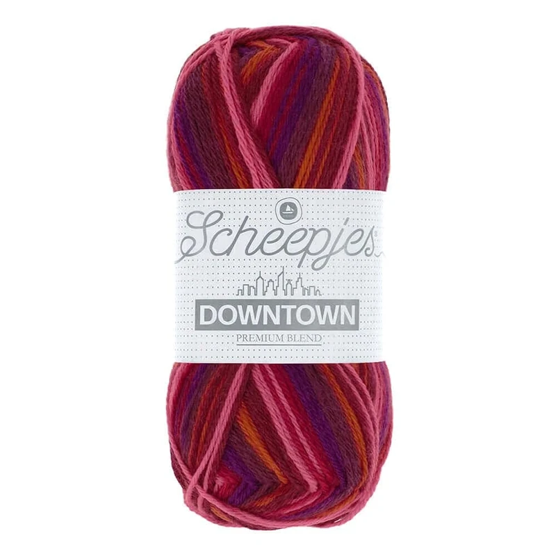 Scheepjes - Scheepjes Downtown 401 Sunset Yarn - 5x50g