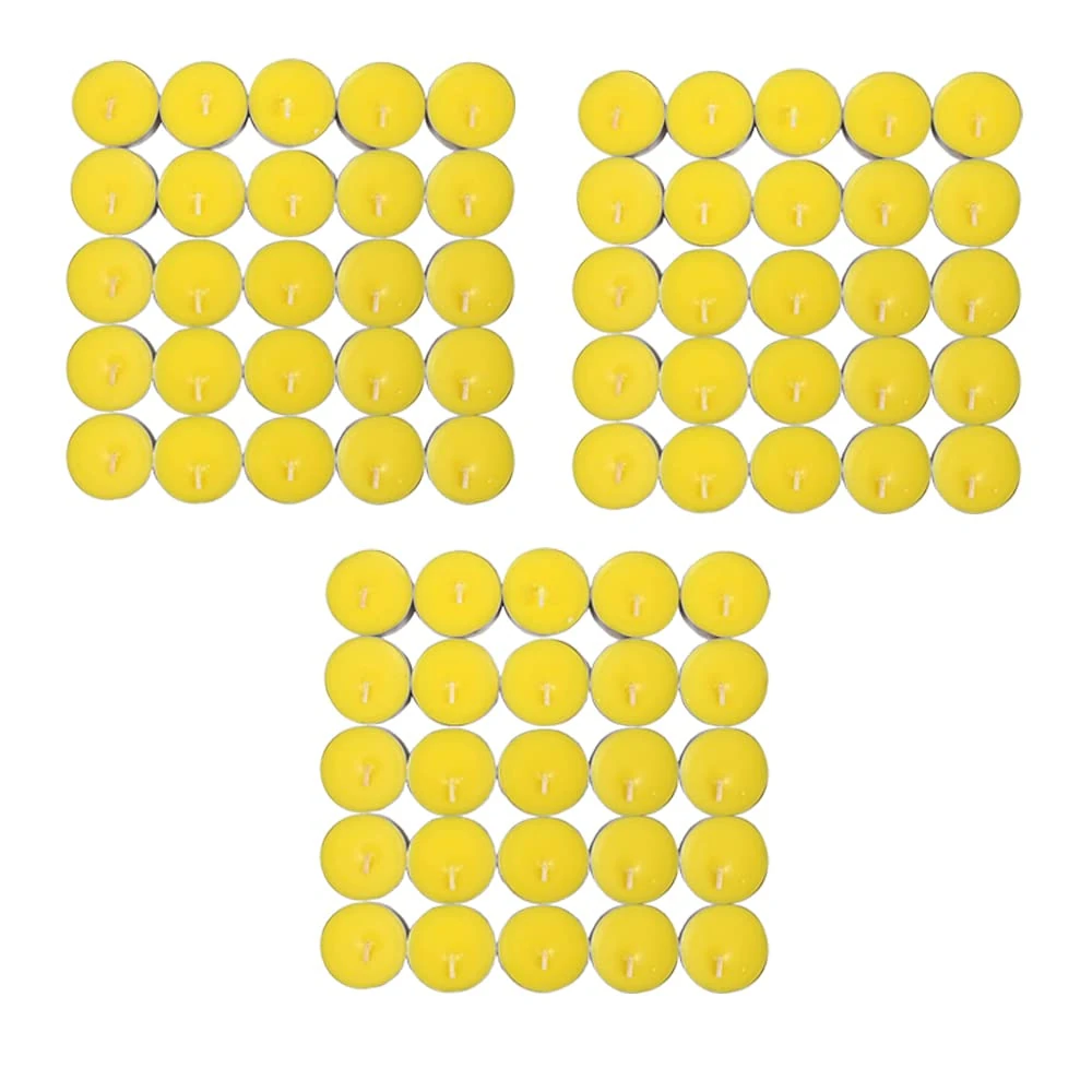 1ABOVE Citronella Tealight Candles Mosquito Fly Insect Repeller Pack of 25 (3)