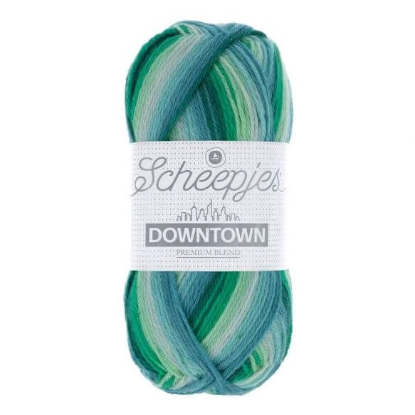 Scheepjes - Scheepjes Downtown 403 Leafy Suburb Yarn - 5x50g