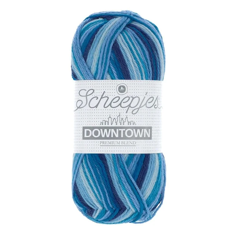 Scheepjes - Scheepjes Downtown 410 River Walk Yarn - 5x50g