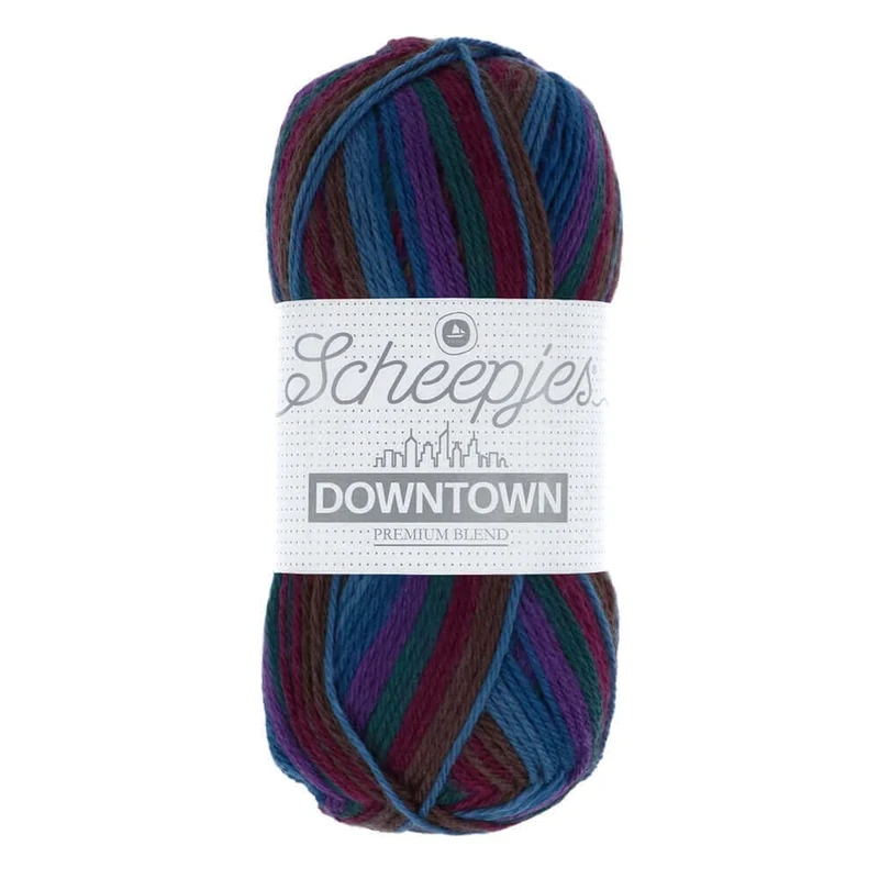 Scheepjes - Scheepjes Downtown 409 City Shopper Yarn - 5x50g