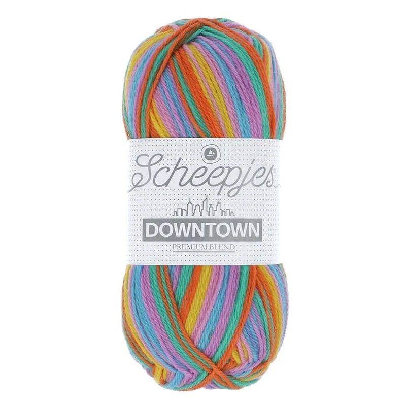 Scheepjes - Scheepjes Downtown 411 Gallery Central Yarn - 5x50g