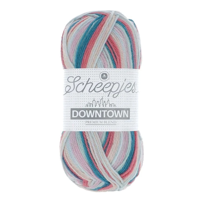 Scheepjes - Scheepjes Downtown 412 Museum Square Yarn - 5x50g