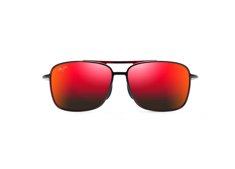 Maui Jim Unisex Kaupo Gap Sunglasses, Hawaii Lava Kaupo Gap Red, M - Image 1