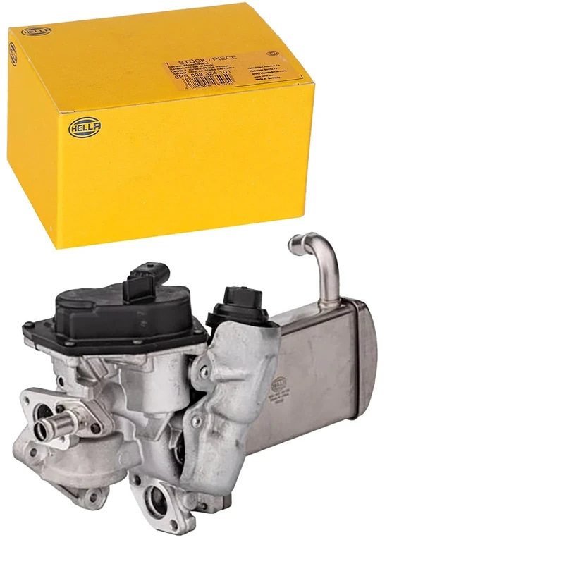 HELLA 6NU 358 167-051 EGR Module - Electric - 5-pin connector - with gaskets/seals/with EGR cooler - with EGR valve