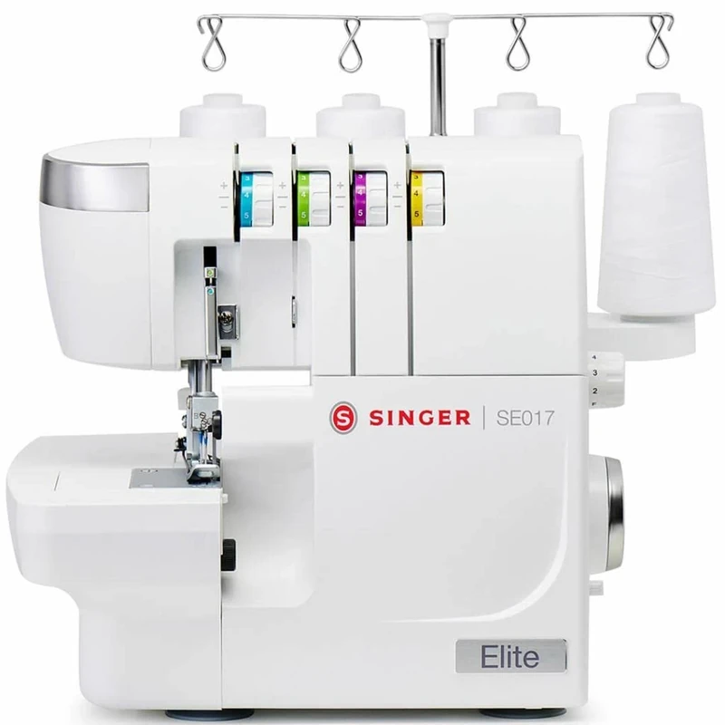 Singer Elite SE017 Overlock - Looper LED, 1300 Stitches/min, Arm