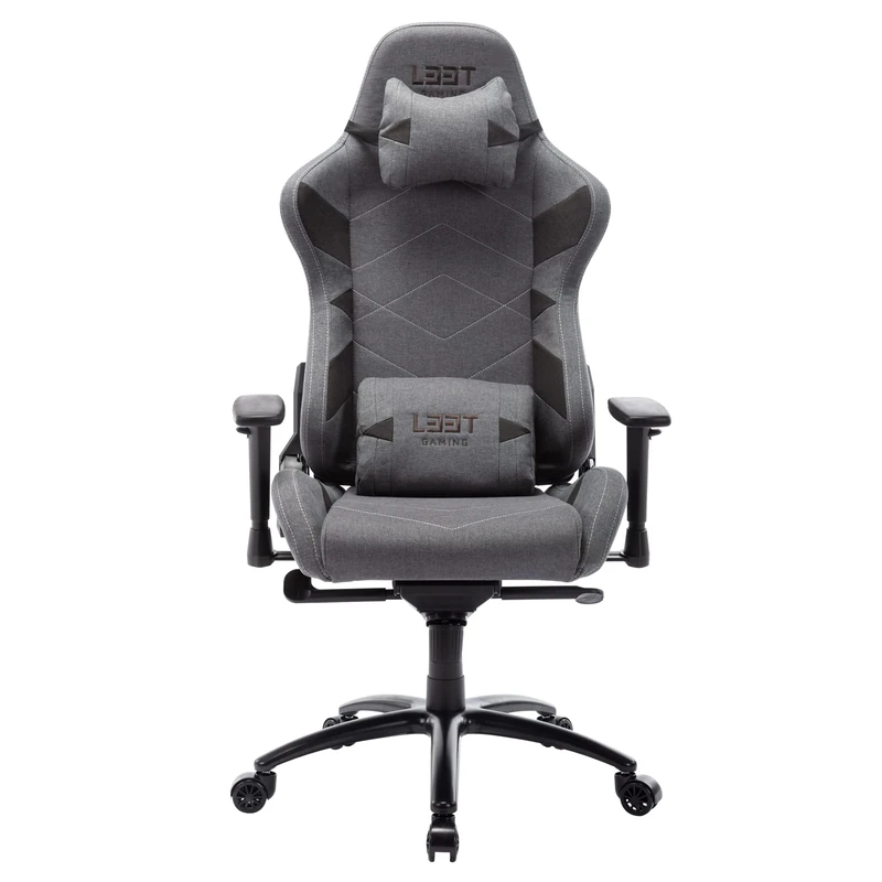 L33T Gaming - Elite V4 Gaming Chair Light Grey - Image 1