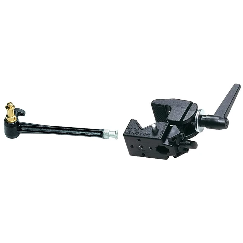 Manfrotto 035 Ftc Super Clamp & Extension Arm Plugs into 035 Super Clamp with 19.5cm Socket