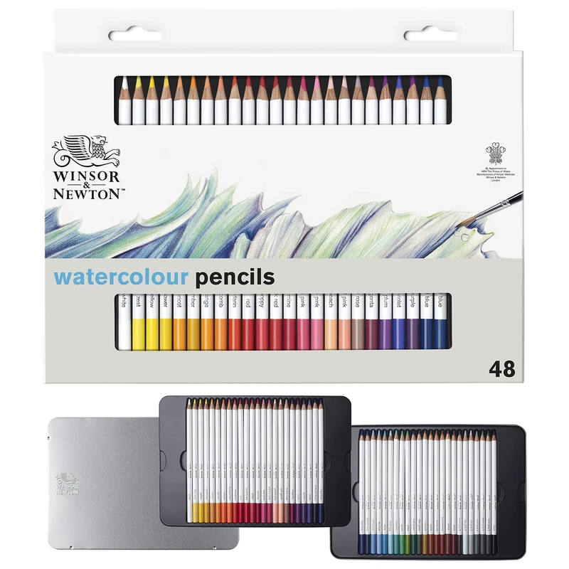 Winsor & Newton Watercolour Pencils Set of 48