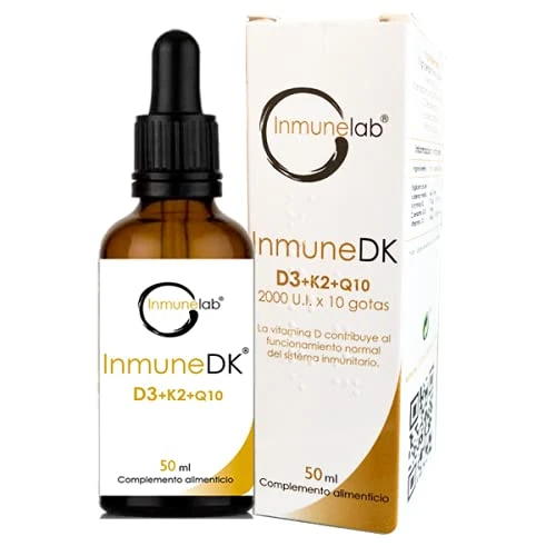 ImmuneDK, Medium Chain Triglycerides, Vitamin D3 Colicalciferol, Menaquinone K2 and Coenzyme Q10, All in one Shot.