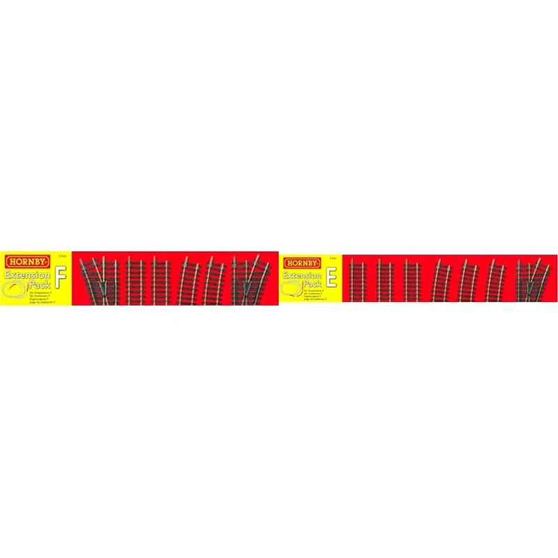 Hornby OO Gauge Track Extension Pack F & E