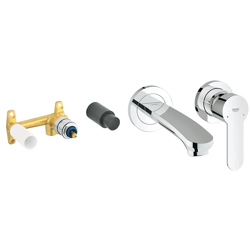 GROHE 32635000|Concealed Body for Single-Lever Mixer & 19571002 | Eurostyle Cosmopolitan Basin Tap