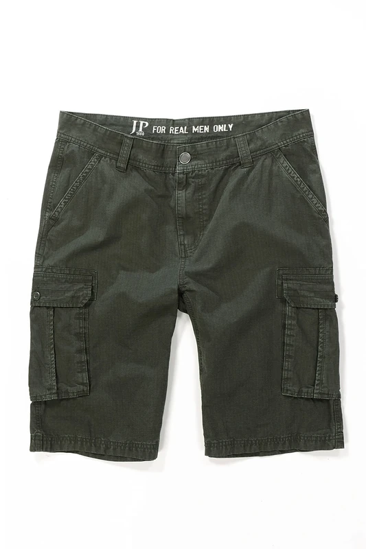 JP 1880 Men's Cargo Bermuda, Utility Green, 54