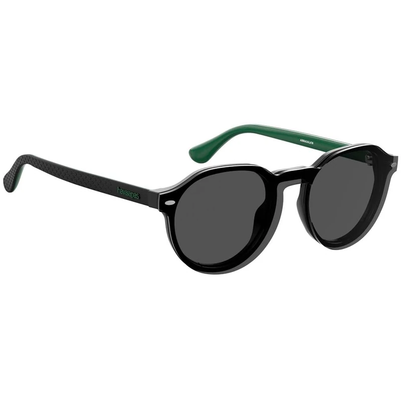 Havaianas Arraial/cs TCG/IR BLACK KHAKI Eyewear Unisex Acetate, Standard, 49 - Image 1